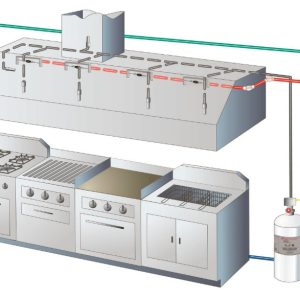 Kidde 4' Pre-Pipe Fire Suppression System – Concession Hood Ready