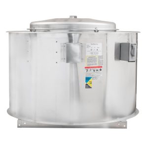 Belt‑Drive Centrifugal Upblast Exhaust Fan – 2000 CFM, 1674 RPM, 1‑Phase