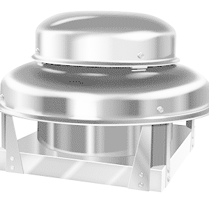 Direct‑Drive Downblast Exhaust Fan – 300 CFM, 1725 RPM, 1 Phase with Variable Speed Control