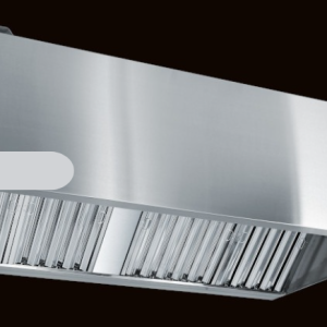 Grease Exhaust Hood with Short Cycle Makeup Air (MUA)